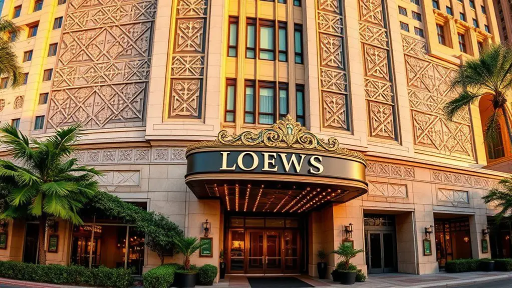 loews hotels luxurious heritage