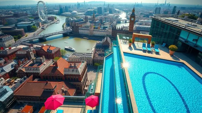 london hotels with pools