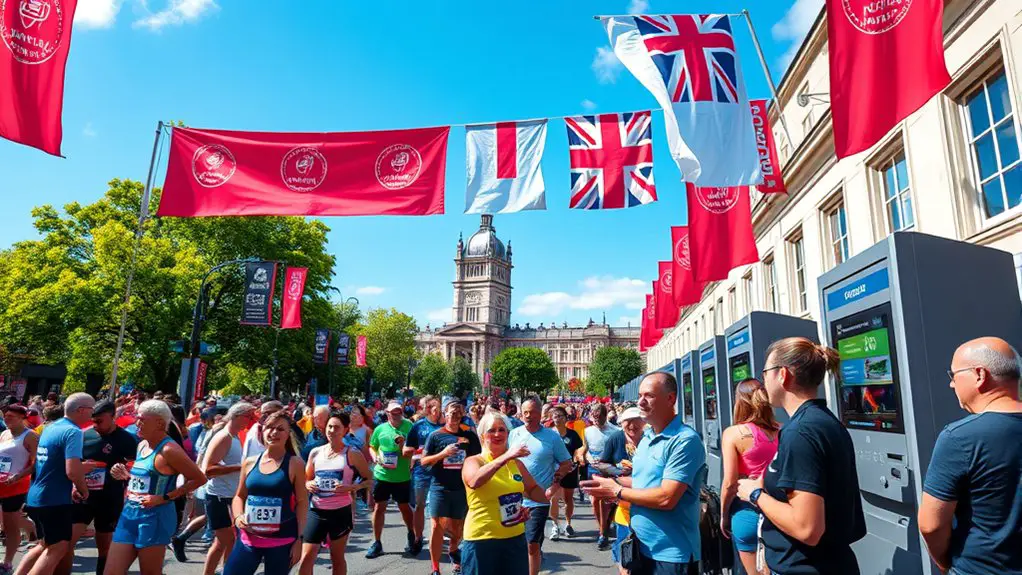 london marathon ticket process