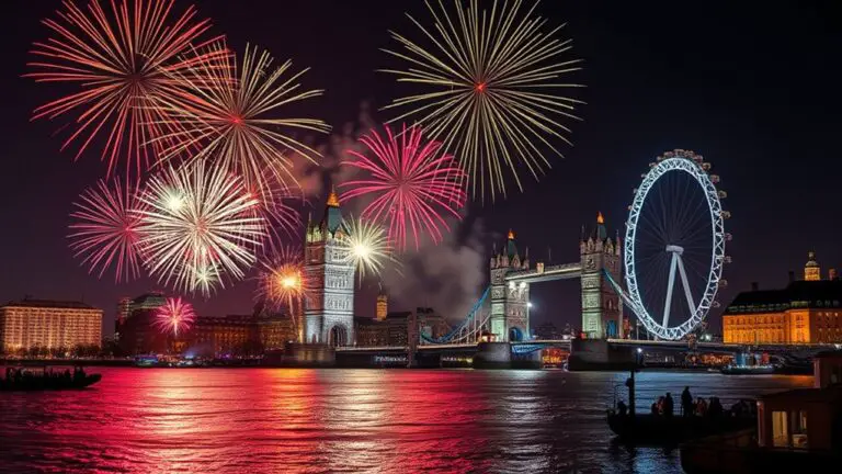london new year celebrations