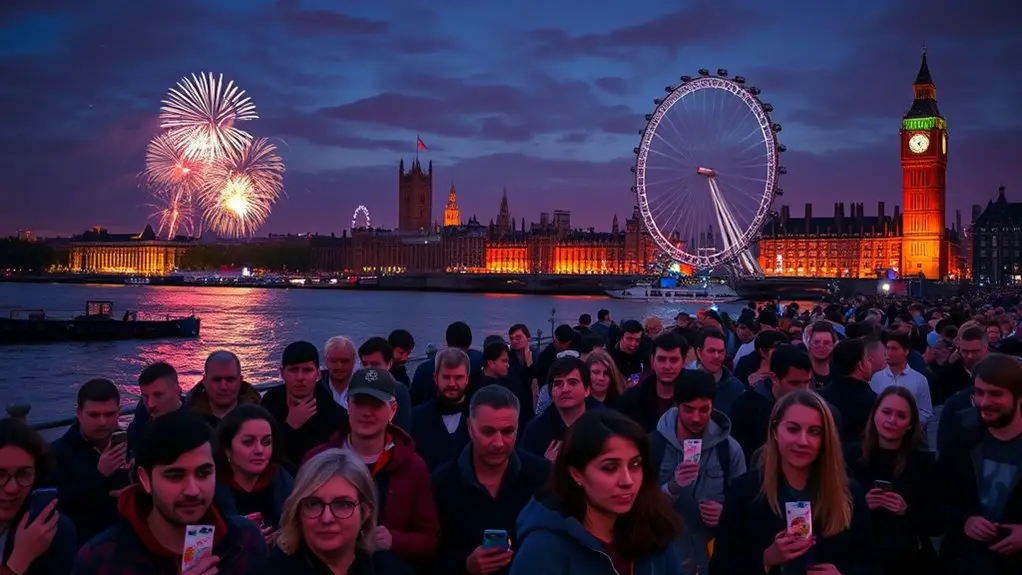 london new year fireworks tickets