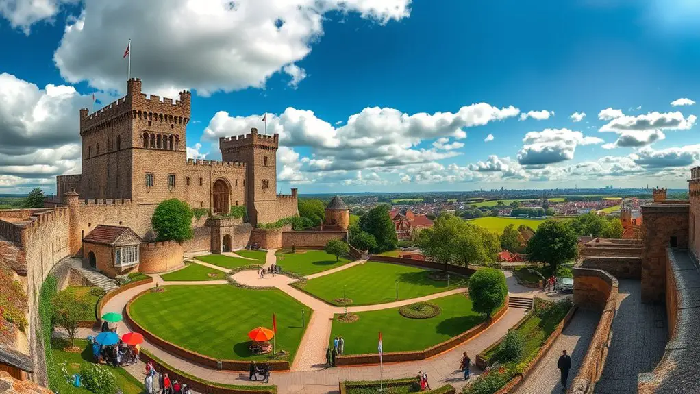 london to warwick castle