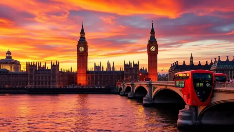 london travel plan itinerary