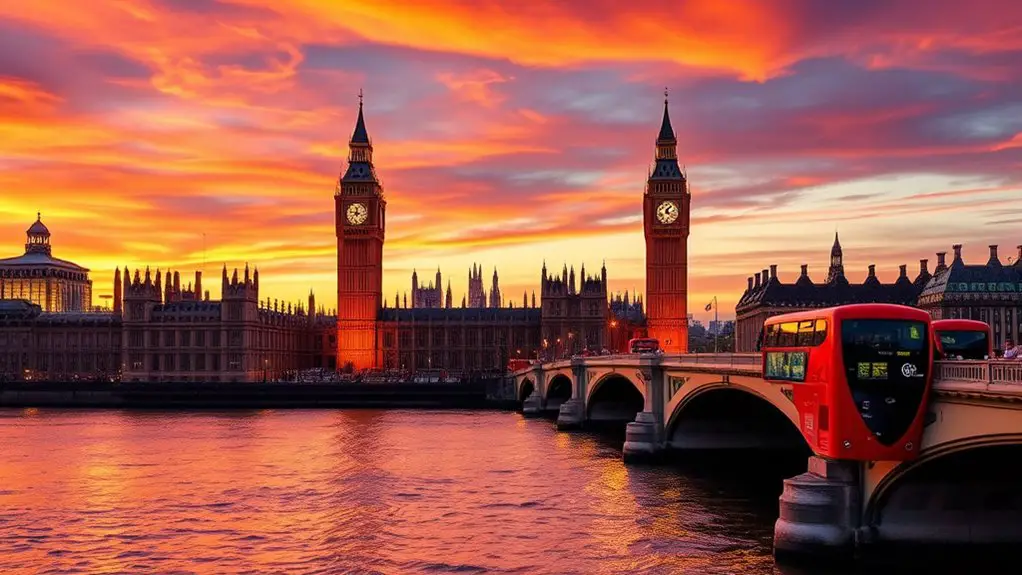 london travel plan itinerary