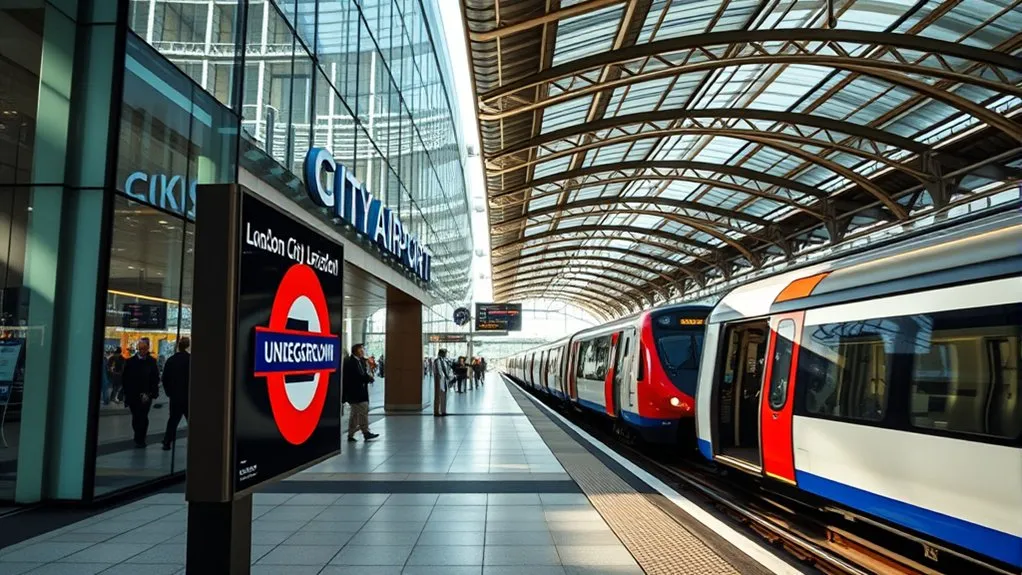 London City Airport to Central London: Travel Guide London Underground connections from London City Airport via the DLR