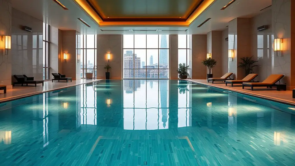 luxurious spa and pool