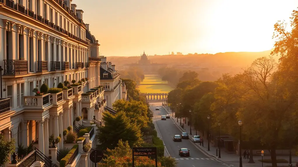luxury shopping and tranquility
