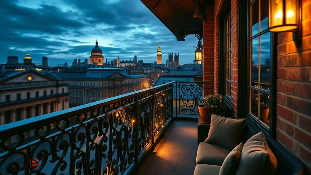 luxury stay with balconies