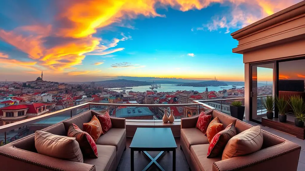 luxury views and amenities