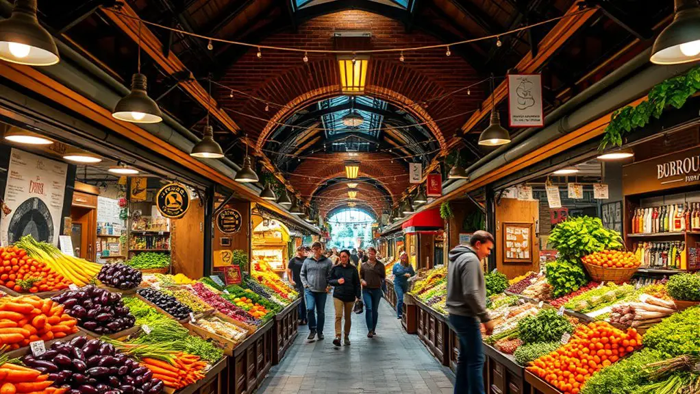 market layout enhances exploration