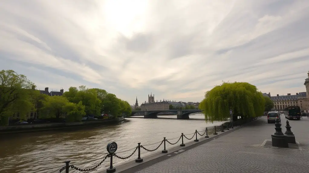 mild temperatures cool evenings