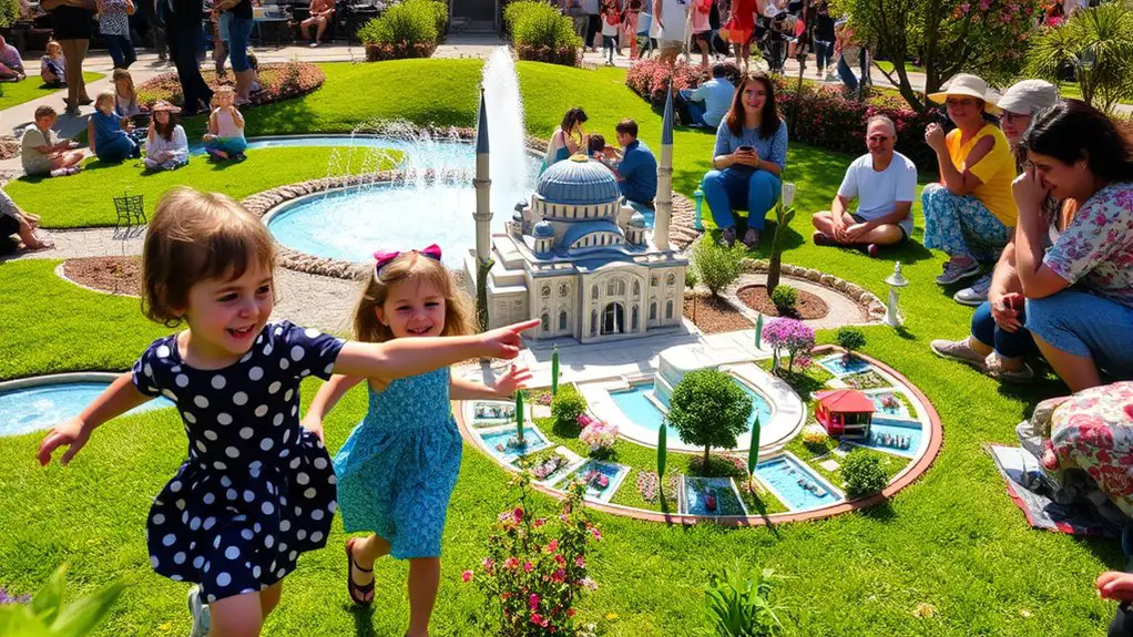 miniature models of landmarks