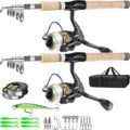 mncirisetou fishing pole combo