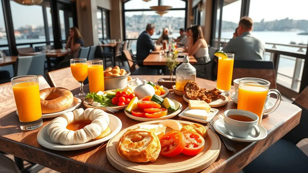 modern cozy brunch haven