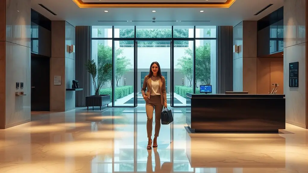 modern hotel security features