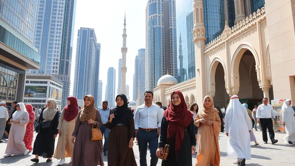 modest attire for visitors