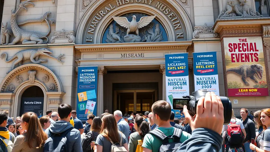 museum hours and events
