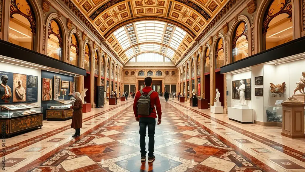museum navigation and exploration