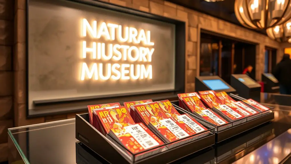 museum ticket purchase information