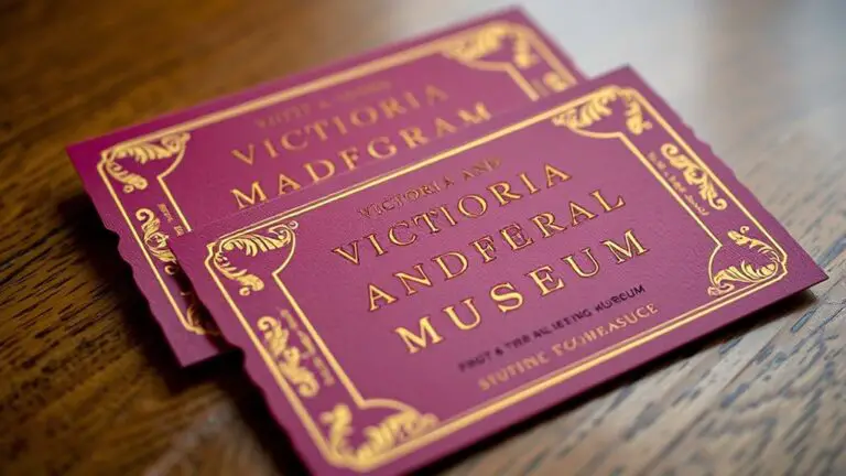 museum ticket purchase information