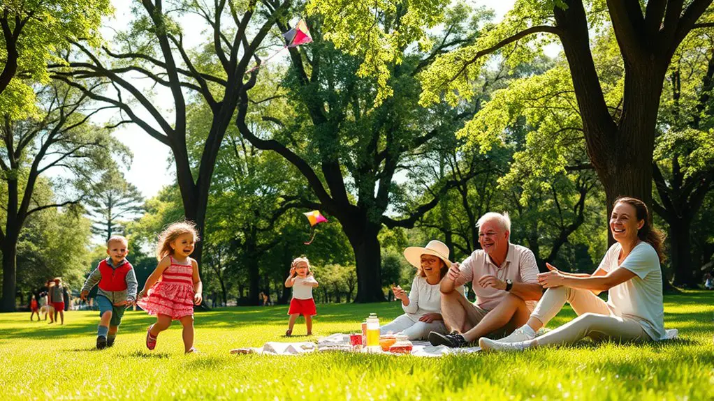 nature filled family bonding escape