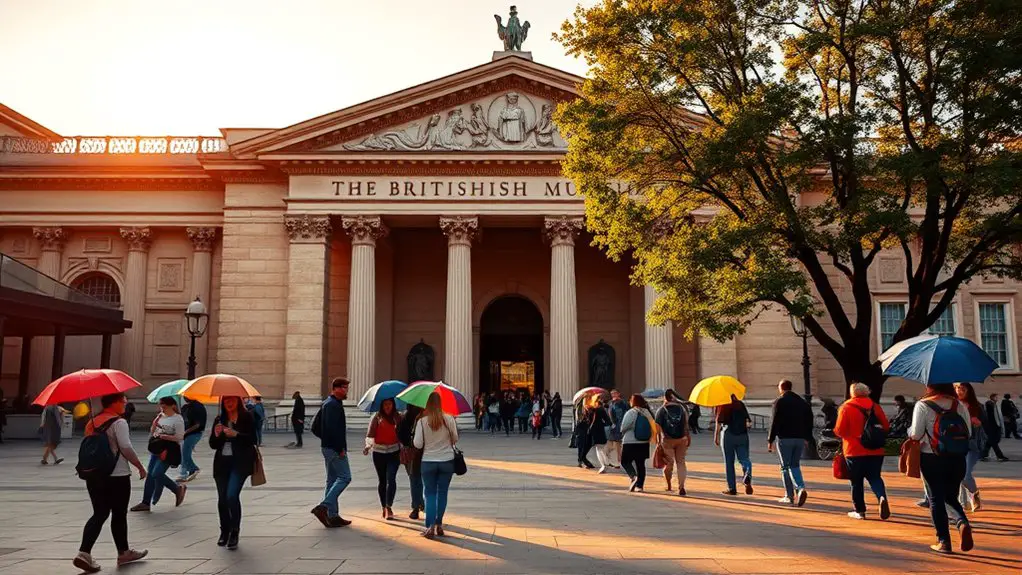 optimal museum visiting times