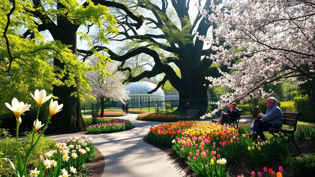 optimal visiting season kew