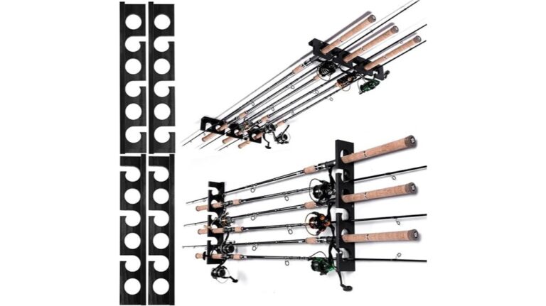 optimize fishing rod storage