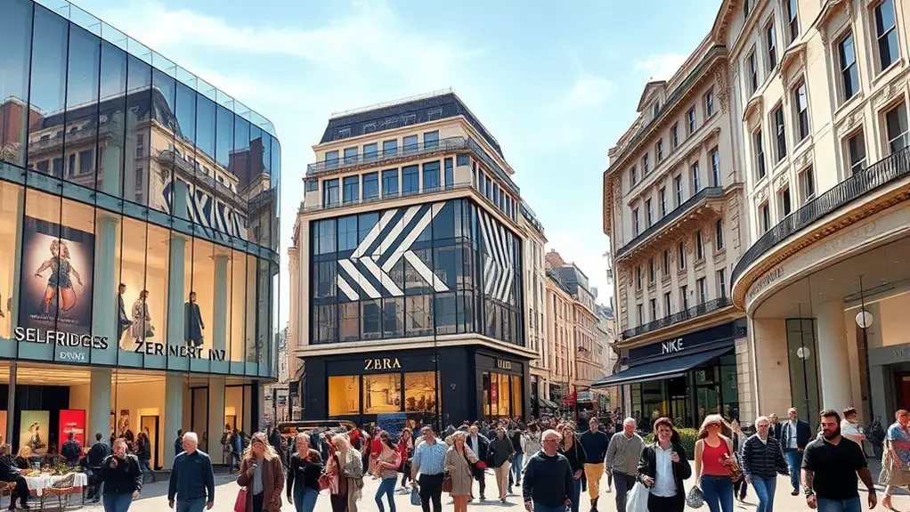 oxford street shopping experience