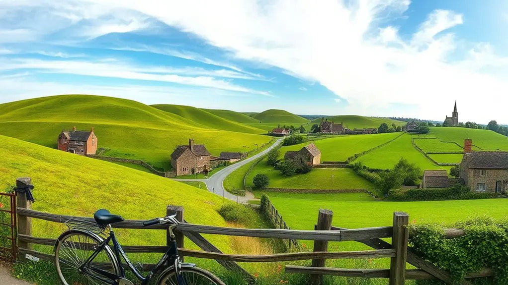 picturesque english countryside escape