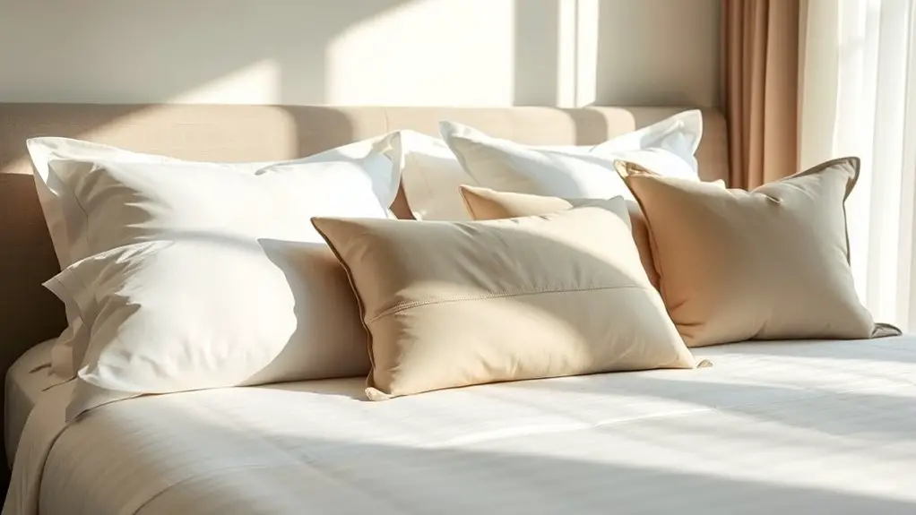 pillow variety enhances comfort