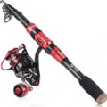 portable telescopic fishing rod