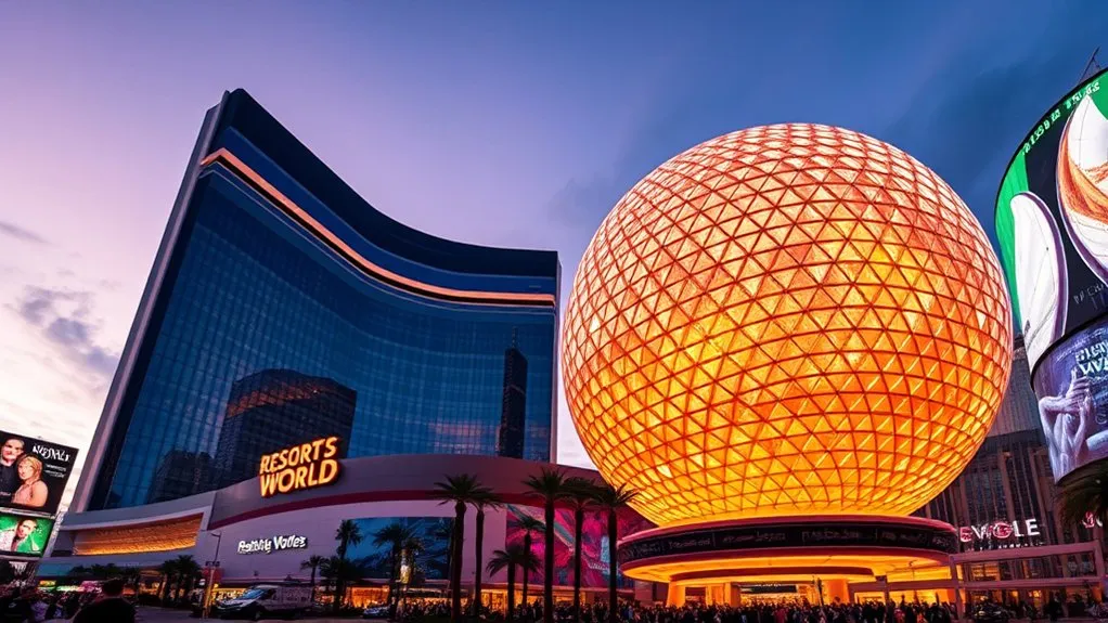 Resorts World Las Vegas, a north Strip resort with Hilton, Conrad, and Crockfords hotel brands