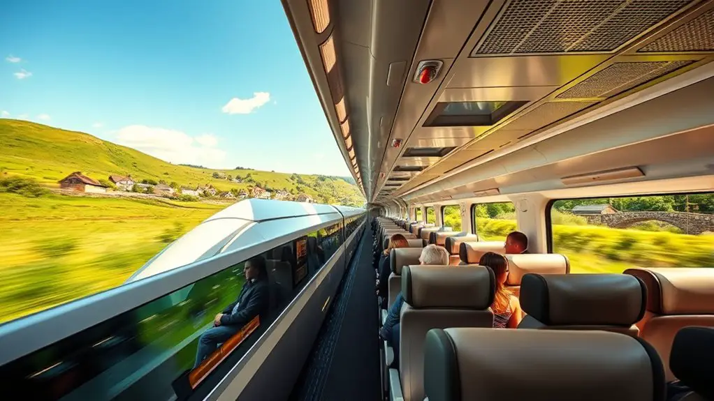 quick and convenient train travel