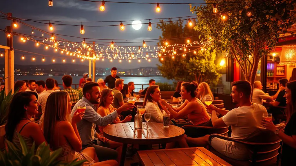 relaxing evenings at bars