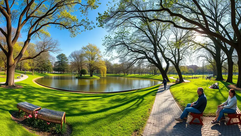 relaxing parks in besiktas
