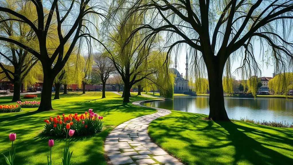 relaxing parks in eyupsultan