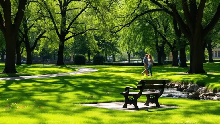 relaxing parks in moda