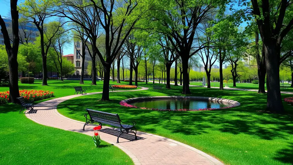 relaxing parks in sisli