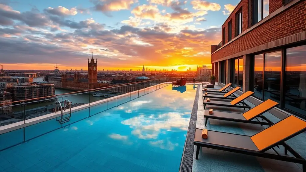 riverside luxury hotel retreat