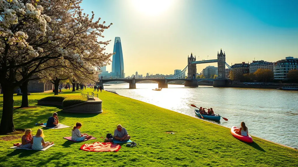 riverside walks and boating