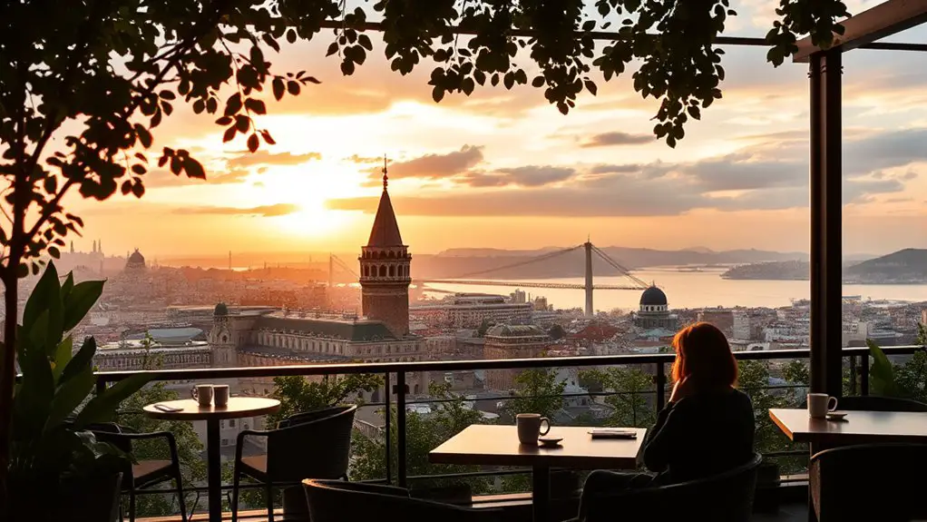 rooftop cafes with views