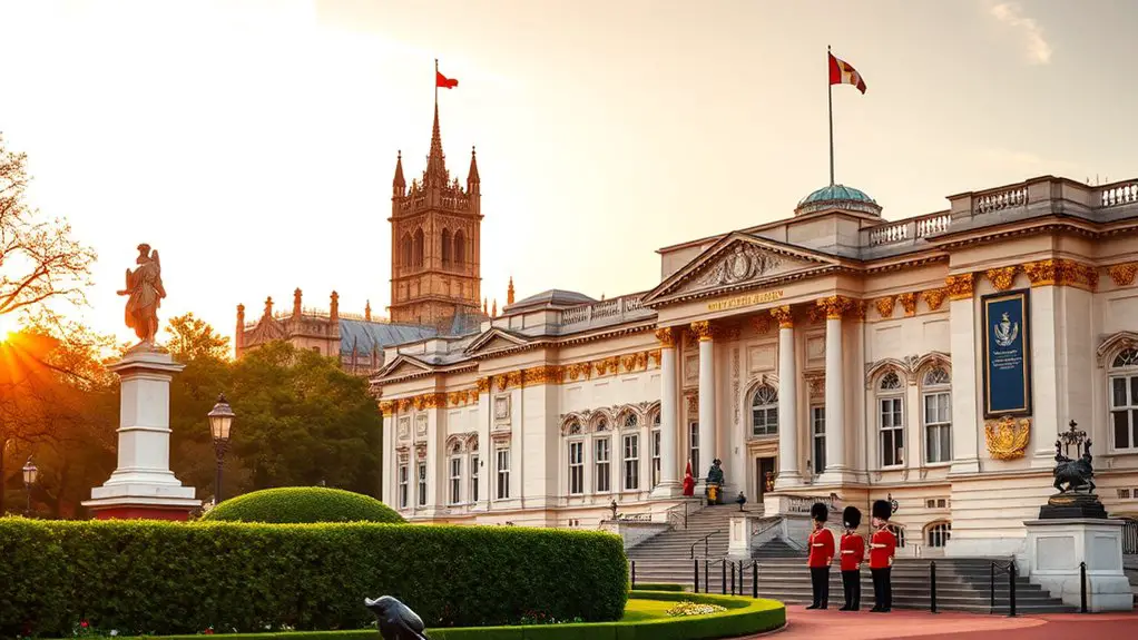 royal history and architecture
