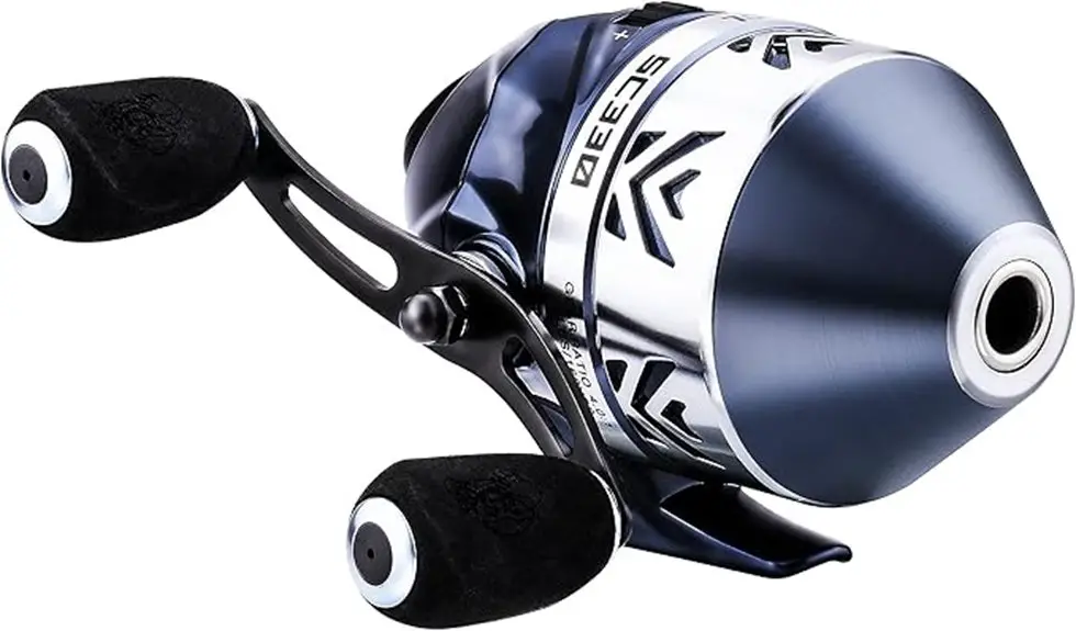 runcl spincast fishing reel