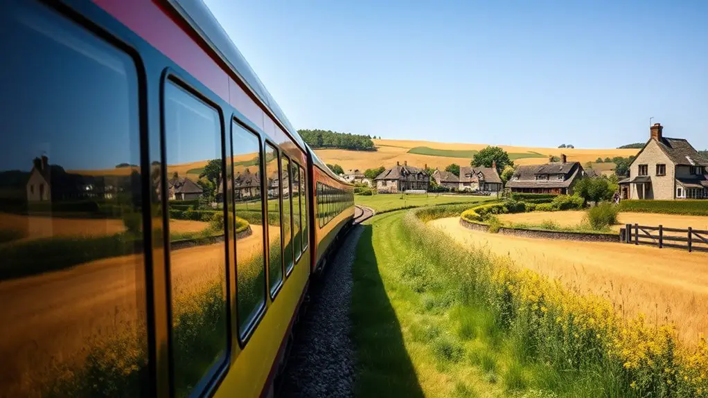 scenic train journey cotswolds