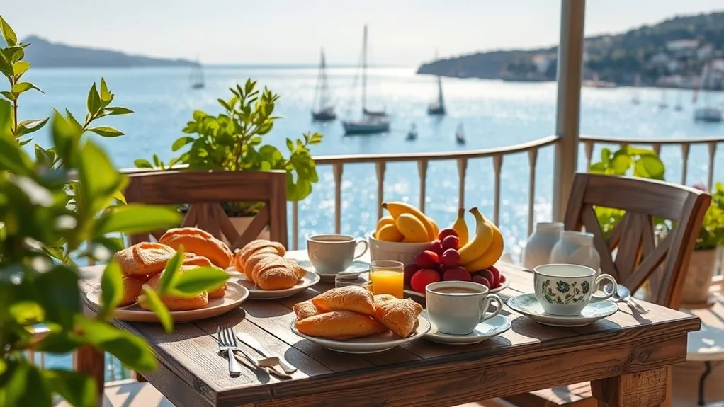 sea side breakfast experience