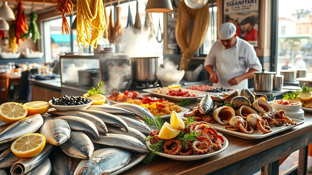 seafood dining experience istanbul