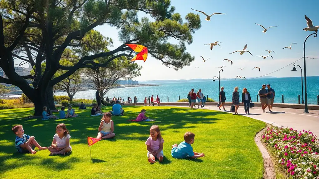 seaside family retreat activities