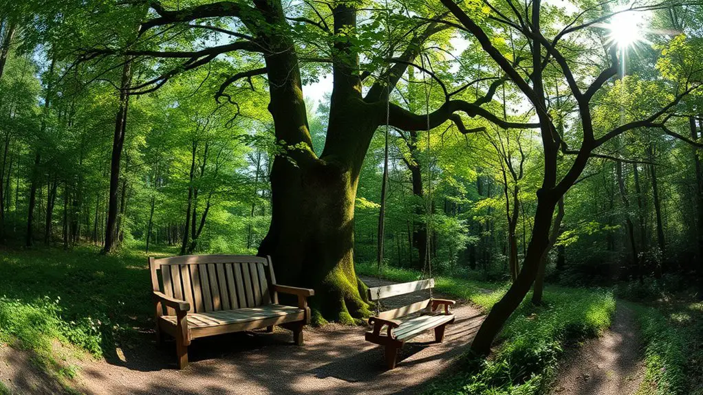 serene nature escape together