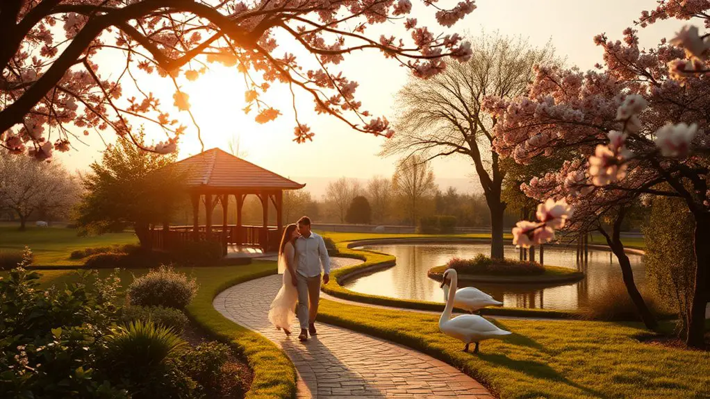 serene nature escape together